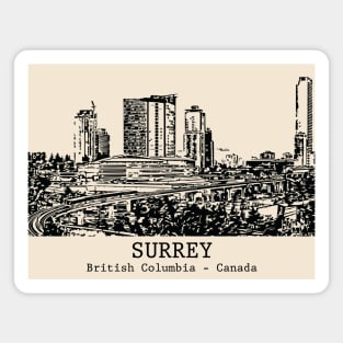 Surrey - British Columbia Magnet